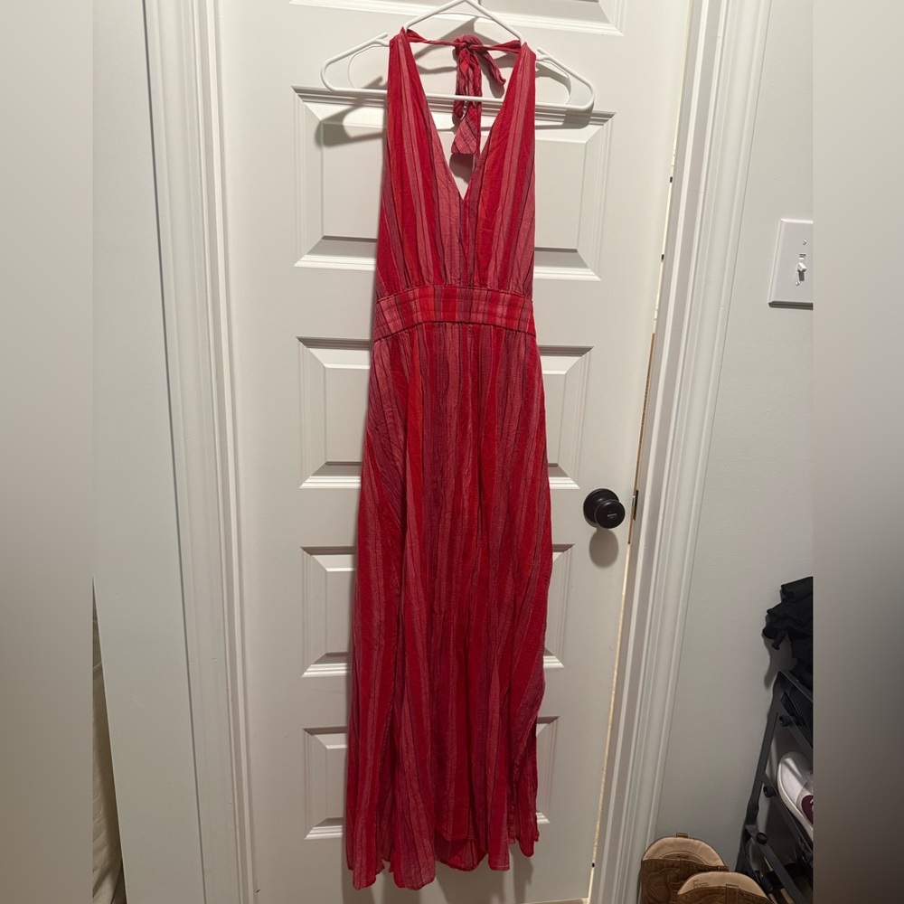 Cotton Halter Dress